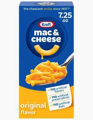 Kraft Mac And Cheese Original Cheese Flavor