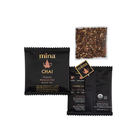 Mina Organic Moroccan Chai Black Tea (1.32 oz)