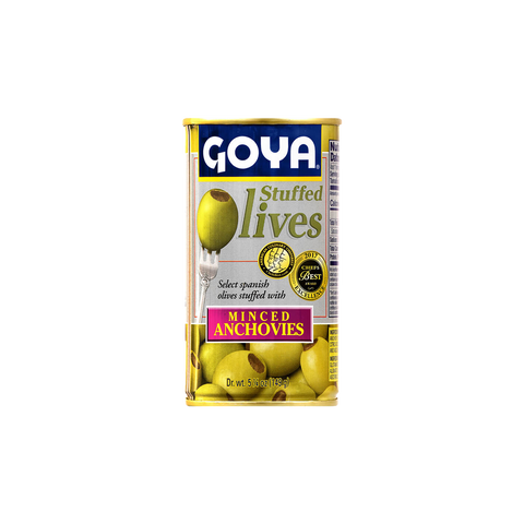 Goya Olives Stuffed with Minced Anchovies (5.25 oz)