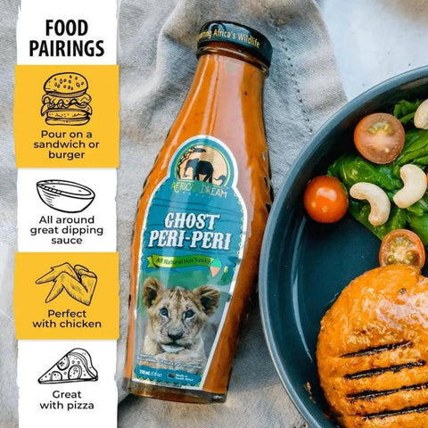 African Dream Ghost Peri-Peri Hot Sauce (5 fl oz)