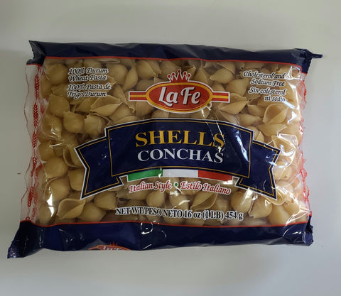La Fe Shells Pasta (16 oz)