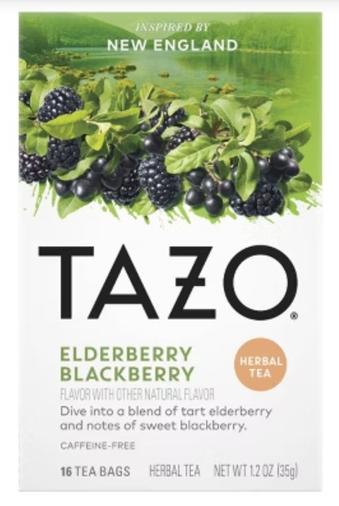 Tazo Elderberry Blackberry Tea (16 bags)
