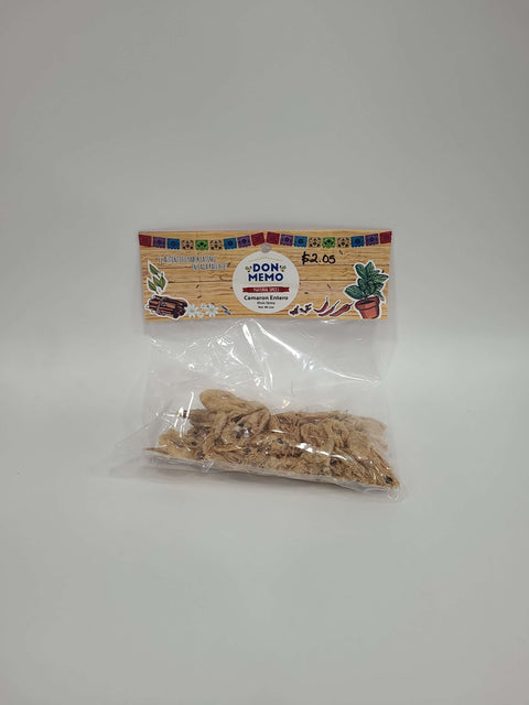 Don Memo Camaron Entero/Whole Shrimp (2 oz)