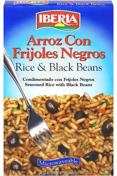 Iberia Rice & Black Beans (8 OZ)