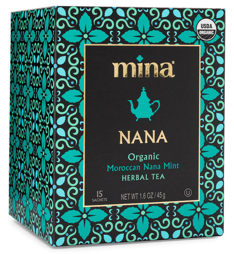 Mina Organic Moroccan Nana Mint Herbal Tea