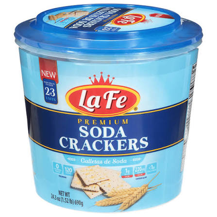La Fe Premium Soda Crackers (19 Oz)