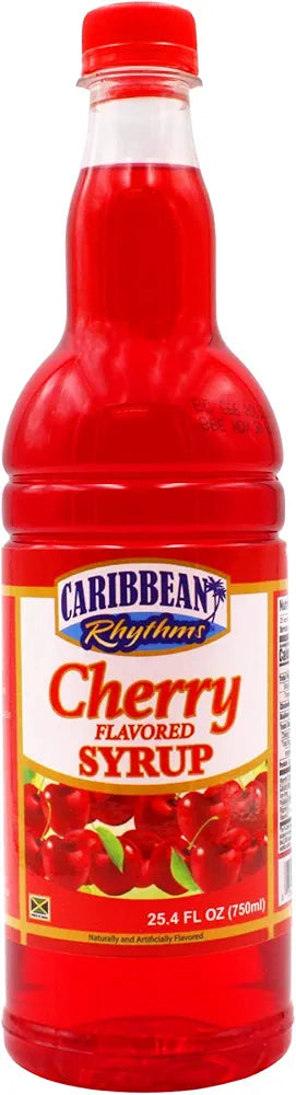 Caribbean Rythms Cherry Flavored Syrup