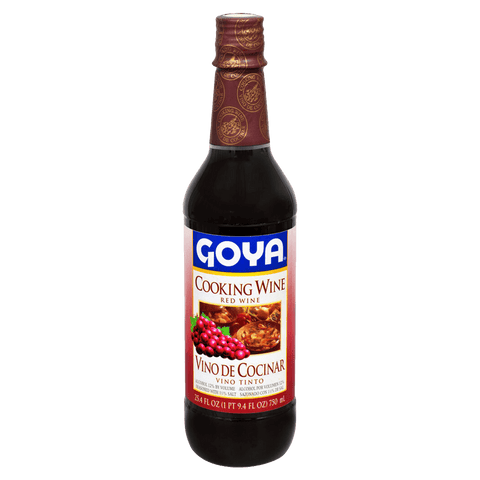 Goya Red Cooking Wine/Vino de Cocinar - Vino Tinto (25.4 oz bottle)