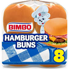 bimbo hamburger buns (8 count)