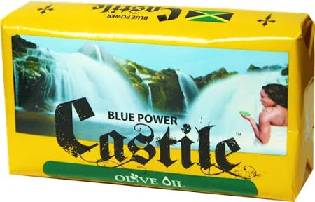 Blue Power Castile Soap with Olive Oil (3.9 oz)
