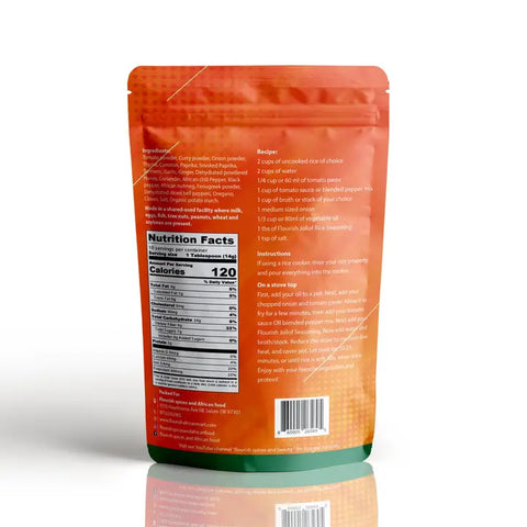 Flourish Spices Jollof Rice Seasoning