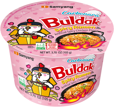 Samyang Carbonara Buldak Spicy Ramen