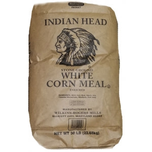 Indian Head Enriched White Corn Meal