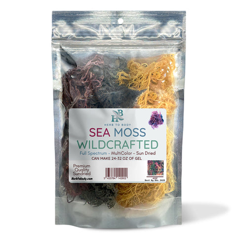 Herb to Body Sea Moss Wildcrafted (4 oz)