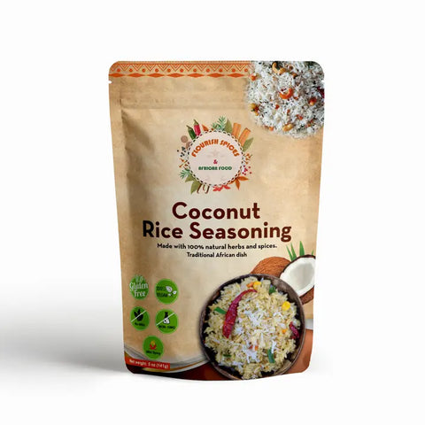 Flourish Spices Coconut Rice Seasoning Blend (5 oz)