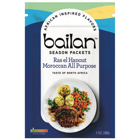 Bailan Ras El Hanout - Moroccan All Purpose Spice (1 oz pack)