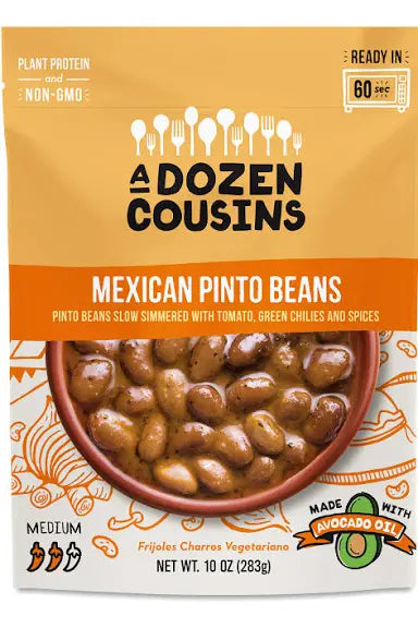 A Dozen Cousins Mexican Pinto Beans (10 OZ)
