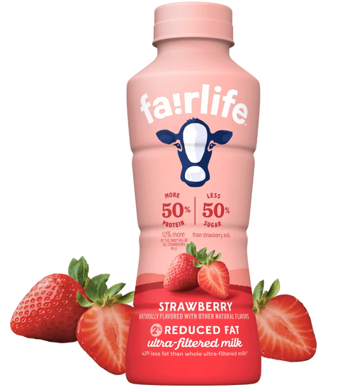 Fairlife 2% Reduced Fat Ultra-Filtered Strawberry Milk