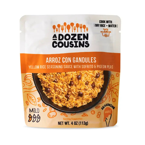 A Dozen Cousins Arroz Con Gandules Seasoning Sauce (4 oz)
