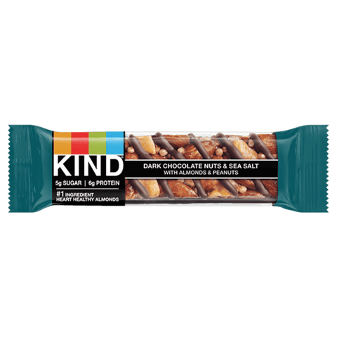 KIND Bar (Dark Chocolate Nuts & Sea Salt with Almonds & Peanuts)