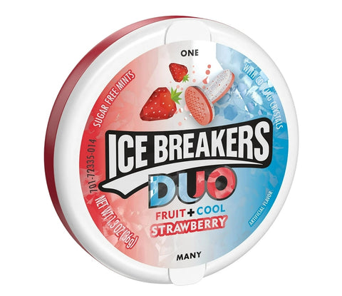 Ice Breakers Duo Fruit + Cool (Strawberry) 1.3 oz