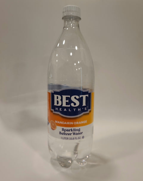 Best health's Mandarin Orange Sparkling Seltzer Water