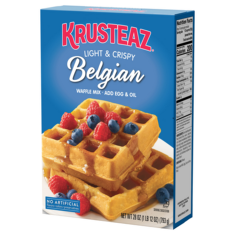 Krusteaz Belgian Waffle Mix