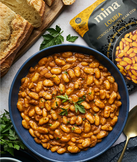 Mina Loubia Moroccan White Beans