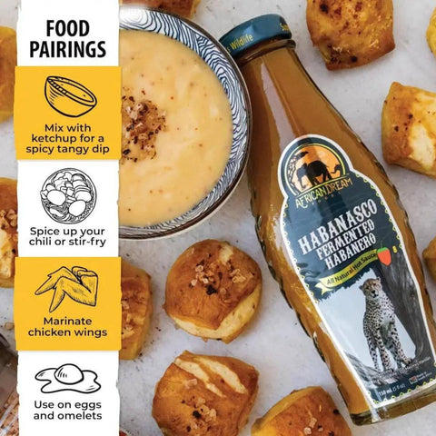 African Dream Habanasco Fermented Habanero Hot Sauce