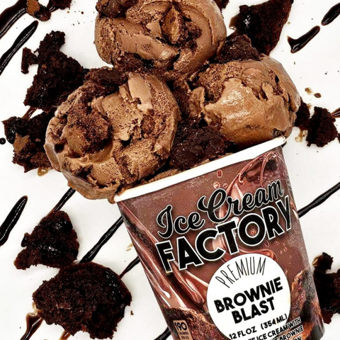 Brownie Blast Ice Cream (12 oz)