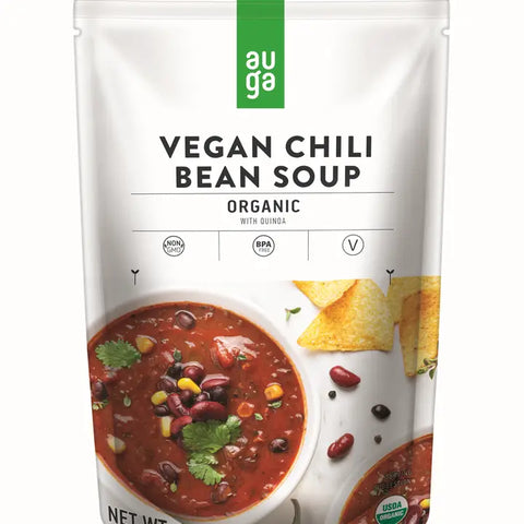 Auga Organic Vegan Chili Bean Soup with Quinoa (14.1 oz)