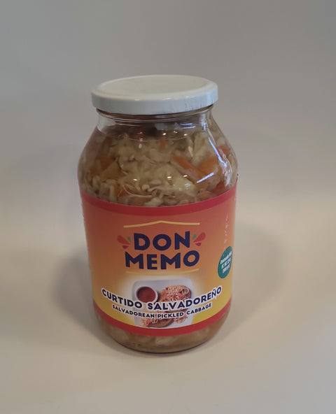 Don Memo Curtido Salvadoreño (Salvadorean Pickled Cabbage)