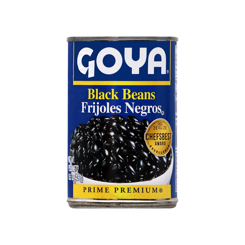 Goya Black Beans/Frijoles Negros (15.5 oz can)