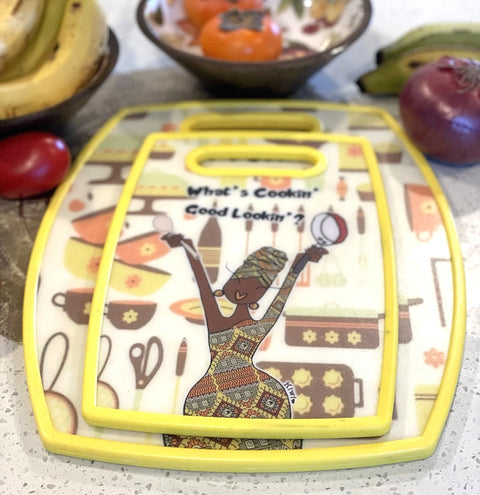 What’s Cookin’ Good Lookin' Cutting Board Set