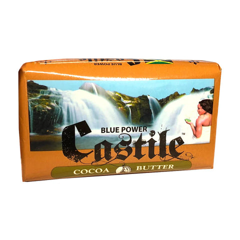 Blue Power Castile Soap with Cocoa Butter (3.9 oz)