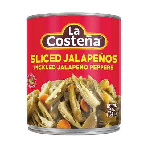La Costeña Sliced Jalapeños (28 oz)