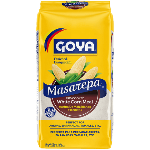 Goya Masarepa Pre-Cooked White Corn Meal (35.3 oz)
