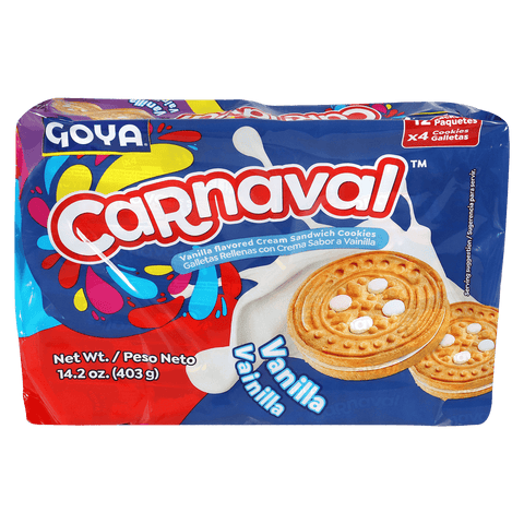 Goya Carnaval Vanilla Cookies (14.2 oz case)