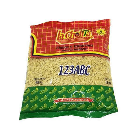 La Cholita 1 2 3 A B C Pasta (14 oz)