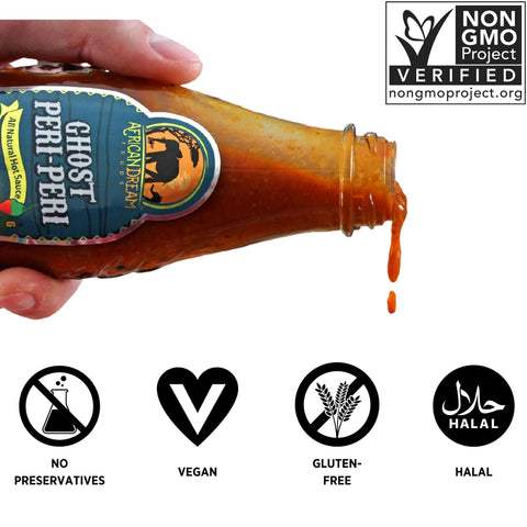African Dream Ghost Peri-Peri Hot Sauce (5 fl oz)