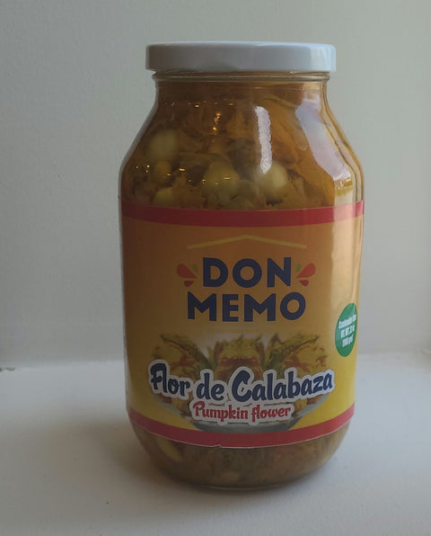 Don Memo Flor de Calabaza (Pumpkin Flower) 32 oz
