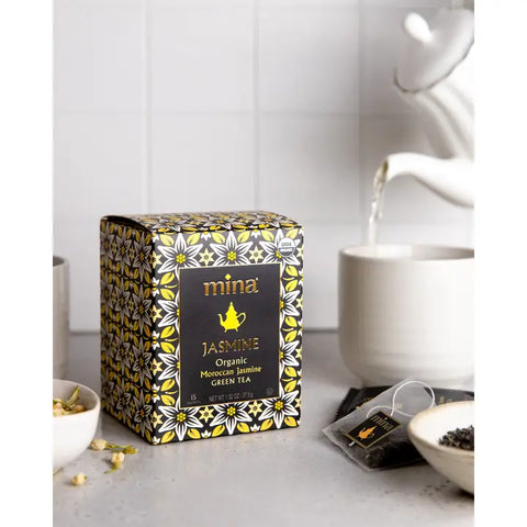 Mina Organic Moroccan Jasmine Green Tea (1.32 oz)