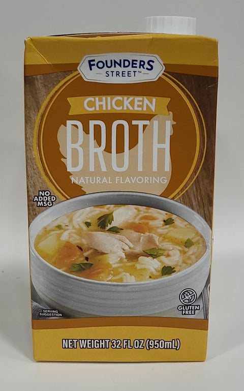 Founder's Street Chicken Broth (32 fl oz)