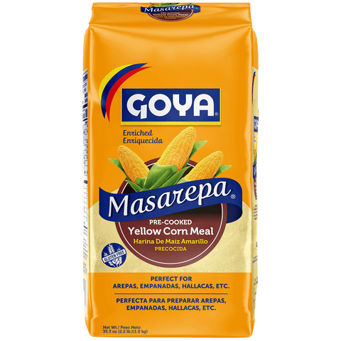Goya Masarepa Pre-Cooked Yellow Corn Meal (35.3 oz)