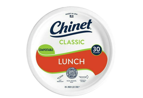 Chinet Classic Lunch Plates (30 pk)