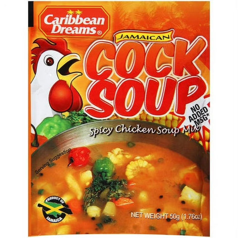Caribbean Dreams Jamaican Cock Soup (Spicy Chicken Soup Mix)