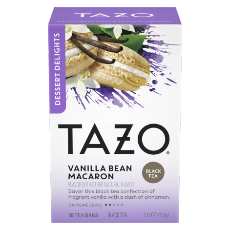 Tazo Vanilla Bean Macaron Tea (15 bags)