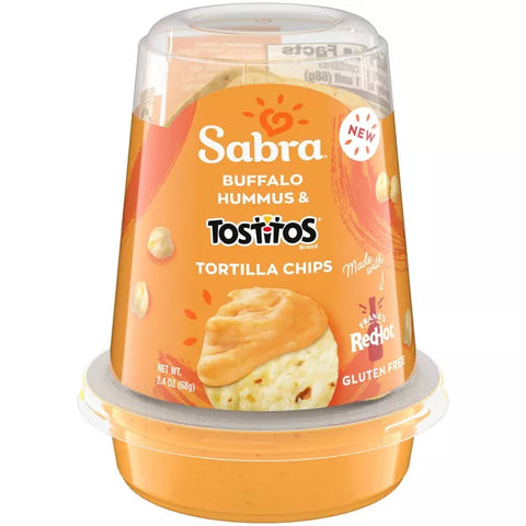 Sabra Buffalo Hummus & Tostitos Tortilla Chips