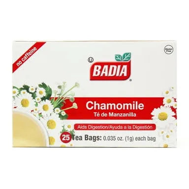Badia Chamomile Tea (25 ct)