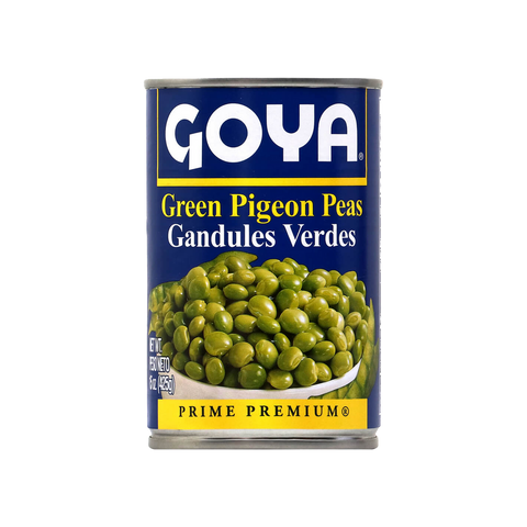 Goya Green Pigeon Peas/Gandules Verdes (15 oz can)